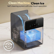 View Clear Ice Ball Maker 2" 4 Spheres 144/Day LCD Self-Cleaning image 6