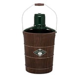 6-Quart Electric Ice Cream Maker, Green and Brown