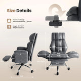 Big and Tall Executive Ergonomic Office Chair, High Back Computer Desk Chair for Home Office and Workspace