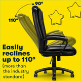 400 LBS Big and Tall Office Chair, Heavy Duty Ergonomic Computer Desk Chair for Home Office and Workspace