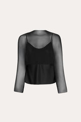 Sienna Silk Overlay Blouse