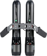 Twin Engine Handle Bracket+ Underwater Scooter 2 Packs with 2 handgrips, 2 Arm Mount Kits, 2 Accessories Mount Rings