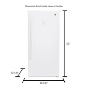 View 14.1 Cu. ft. White Frost-free Upright Freezer FUF14DLRWW image 5
