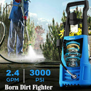 View Suyncll Electric Pressure Washer 3000PSI, 2.4GPM High Power Washer Cleaner NEW image 3