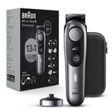 13-in-1 Men's Grooming Kit with Beard Trimmer, Hair Clipper, and Body Groomer