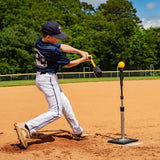 Swing Trainer with 12 Soft Balls, Baseball and Softball Batting Practice Training Set