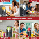 All-In-One Slushie Maker, Frozen Drink Machine for Smoothies, Milkshakes and Ice Cream