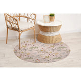 Fall Botanical Floral Kitchen Mat, Decorative Anti Fatigue Non Slip Floor Rug for Kitchen and Home Decor