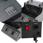 View TC-Home 3 IN 1 Stage Fog Bubble Machine with 18 RGB LED light DMX Stage Lighting Fogger Effect w/ 2 Bubble Fans image 5