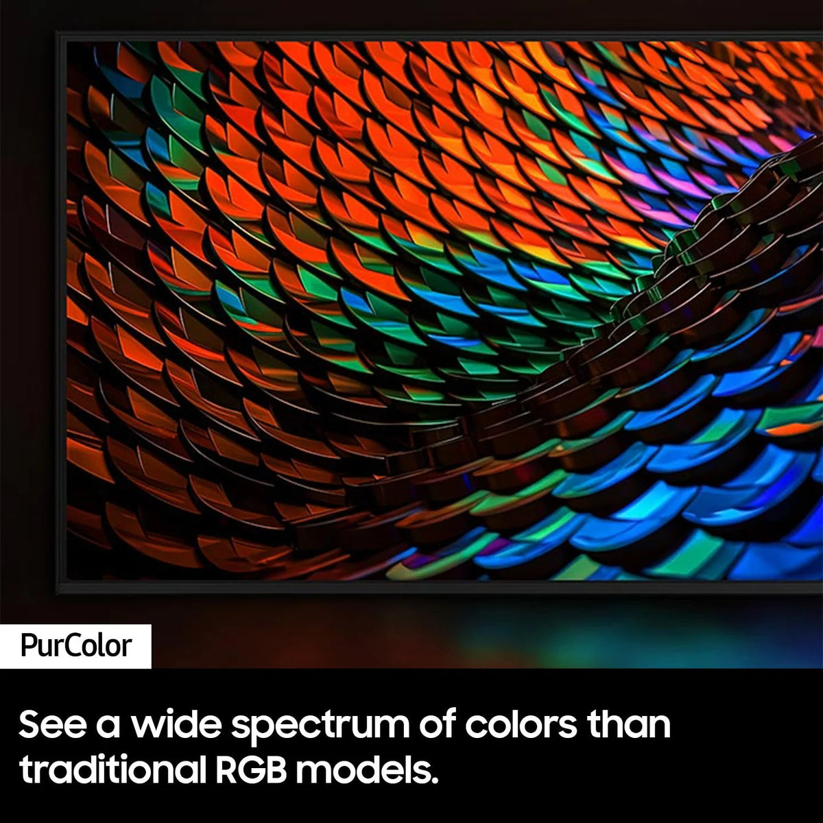 Samsung 85�测�� Crystal UHD 4K Smart TV DU7200B with PurColor, HDR, and Tizen OS �� 2024 Model
