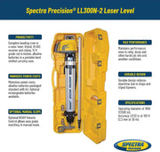 View Spectra LL300N-2 Level Kit with HL450 Receiver & Tripod image 2