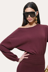 Yara Milano Knit Midi Dress