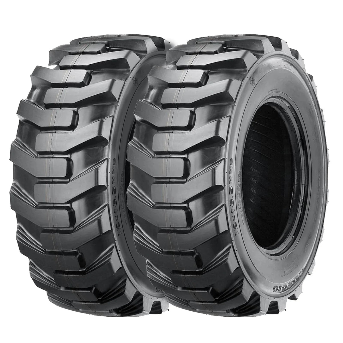 Premium 10-16.5 12PR Tire SKS-1 for Heavy Loads Tubeless Durable Construction, Reliable Performance, Suitable for Trailers, Skid Steer Loaders, and