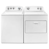 7.0 Cu. Ft. Electric Dryer, White