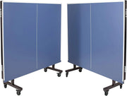 View Inside Professional MDF Indoor Ping Pong Table with Quick Clamp Table Tennis Net and Post Set - 10 Minute Easy Assembly - Tournament Quality - Foldable with Single Player Playback Mode image 6