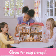 View Calico Critters Red Roof Country Home, Dollhouse Playset with Figures, Furniture and Accessories image 2