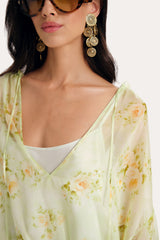 Messa Silk Chiffon Blouse