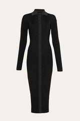 Roxanne Ribbed Duster Dress