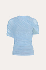 Gaia Draped Mesh Top
