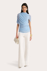 Gaia Draped Mesh Top