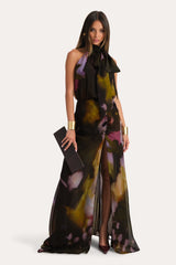 Emilia Silk Printed Gown