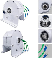 View 12000W Low RPM Permanent Magnet Generator 12V 24V 48V 120V 220V, Free Energy Gearless Permanent Magnet Generator Motor DIY for Wind Turbine Water Turbine,12V image 5