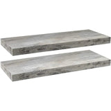 24 Inch Extra Long Floating Wall Shelf, Wall Mounted Display and Storage Shelf for Home Decor