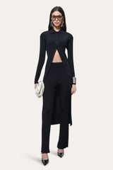 Roxanne Ribbed Flare Pant