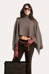 Kennedy Cashmere Poncho