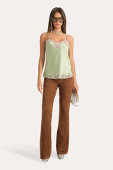 Dani Silk Lace Cami