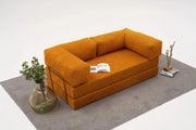 View Comfort 3er Sofa - Orange image 3