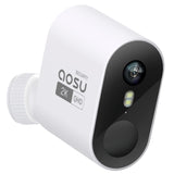 Wireless Outdoor Security Camera System – 2K HD, 166° Wide Angle, 100% Wire-Free, No Monthly Fees