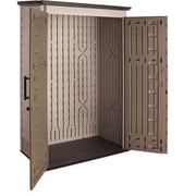 View Rubbermaid Outdoor Storage Shed, 52 Cu.Ft., Weather-Resistant, Lockable Doors image 3