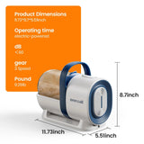 3-in-1 Dog Grooming Vacuum Kit with Clipper and Nail Grinder, Pet Hair Trimmer and Grooming Tool Set