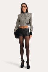 Leone Italian Plaid Jacket