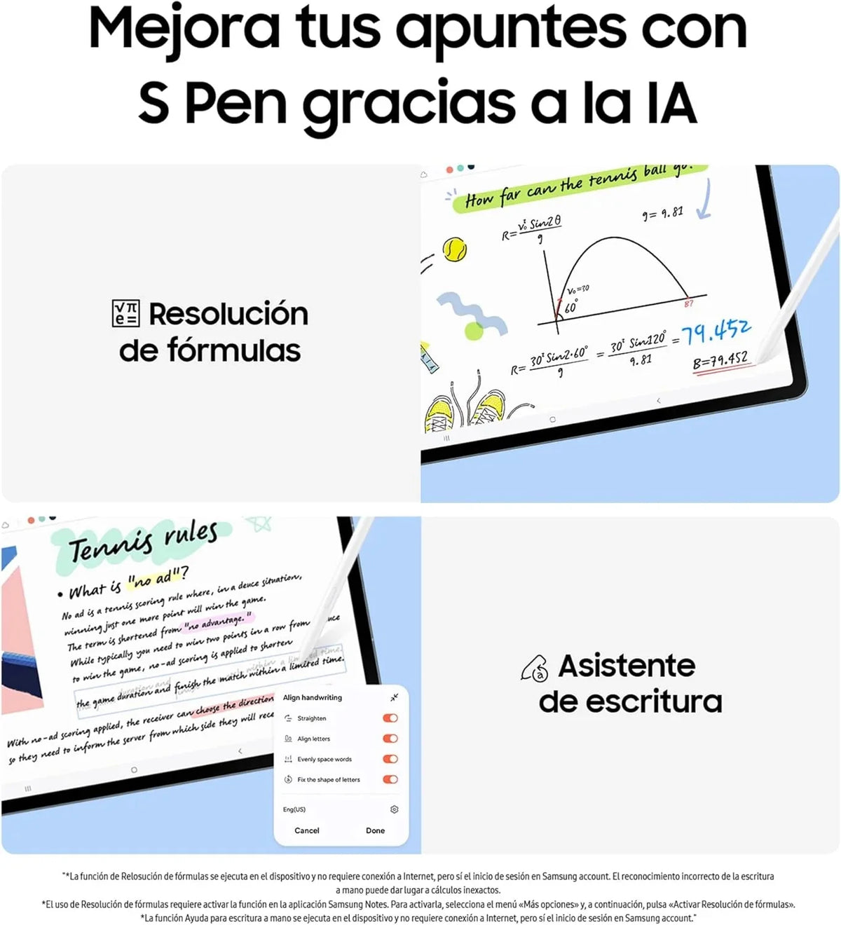 Galaxy Tab S10 FE 256GB, Tablet Android + S Pen, Galaxy AI, 8GB RAM, Pantalla de 10,9", Batería de Larga Duración, Azul, Garantía del Fabricante 3