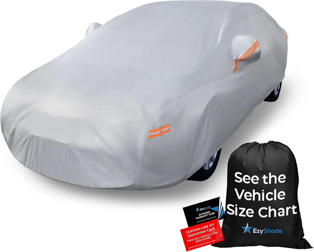 10-Layer Waterproof Car Cover, All Weather Vehicle Protection Cover