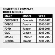 View Husky 61.86 Matte Black Aluminum Low Profile Truck Box for Mid-Size Trucks image 2