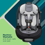 3-in-1 Convertible Car Seat, All-In-One Infant Toddler Booster Seat, Rear & Forward Facing Child Safety Seat