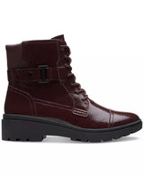 Women's Lace-Up Buckle Ankle Boots, Stylish Casual Boots with Decorative Details for Everyday Wear