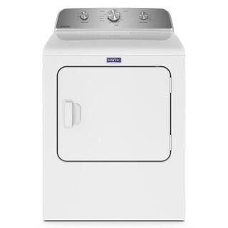 7.0 Cu. Ft. Vented Gas Dryer, White