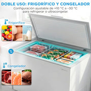 View MIDEA Arcon Congelador Pequeño de 293L | Congelador Horizontal Convertible a Frigorífico con Motor Inverter, Control Electrónico de Temperatura, image 4