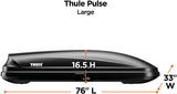 Large Roof Cargo Carrier, Black