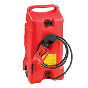 View 14 Gallon Portable Gas Fuel Tank with Pump, 2 Pack, Red image 2