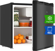 View CHIQ Frigorífico Minibar capacidad 46L, Compresor incorporada, Botellero y Compartimiento Congelador, Control de Temperatura regulable, Bajo Nivel de image 1