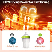 View Premium 3-In-1 Baby Bottle Steam Sterilizer And Dryer With LED Monitor image 3
