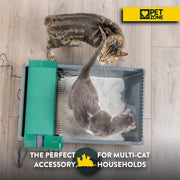 View Pet Zone Smart Scoop Automatic Litter Box (Self Cleaning Litter Box, Cat Litter Box with No Expensive Refills) image 6