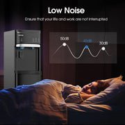 View Self-Cleaning Water Dispenser with Ice Maker, Bottom Load, Black image 5