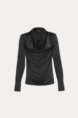 Silk Draped Top