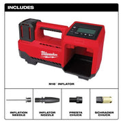 View 2848-20 M18 18-Volt Lithium-Ion Cordless Inflator (Tool-Only) image 2